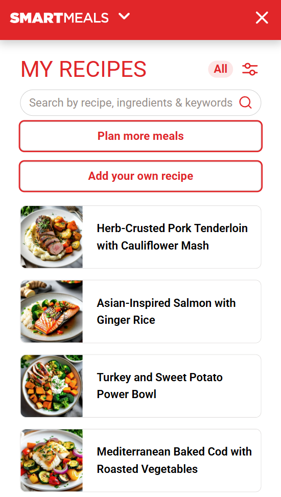 SmartMeals branded for Brand 2